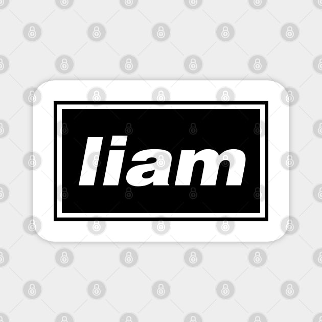 Liam Gallagher Magnet by Laura Contarino