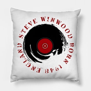 Steve Winwood England born 1948 Music D53 Pillow