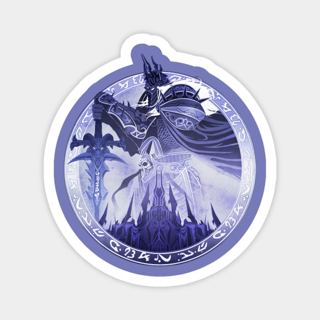 Wrath of the Lich King Magnet by LirhyaPetitPain