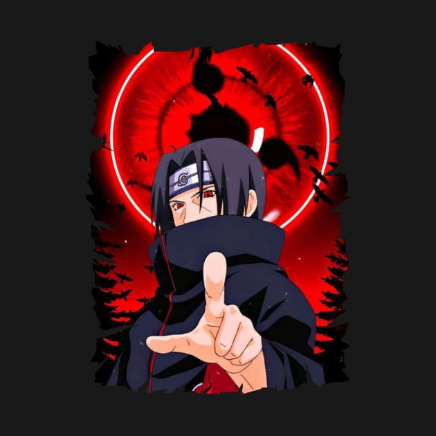 ITACHI UCHIHA MERCH VTG by Melesz.Ink Tattoo