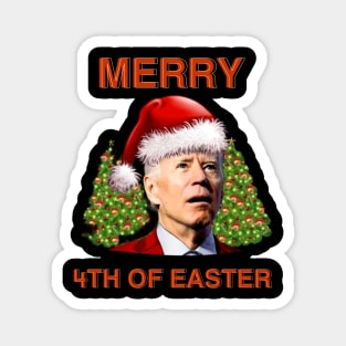 Joe Biden Christmas Magnet