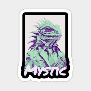 iguana mystic,asthetic, urban design Magnet