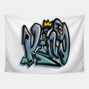 King Graffiti Tapestry