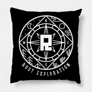 Rust Exploration (Light) Pillow