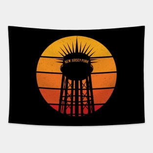 New Jersey Punk Water Tower Tapestry