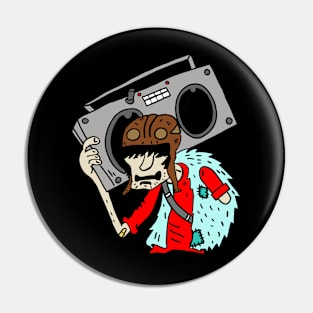 Boombox Pete Pin