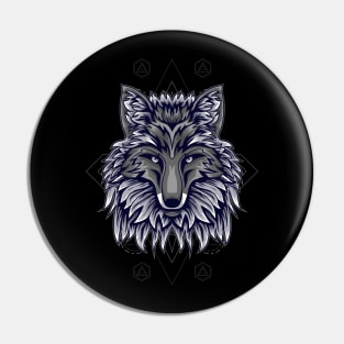 alpha fox Pin