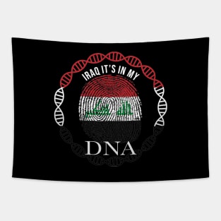 Iraq Its In My DNA - Gift for Iraqi From Iraq Tapestry