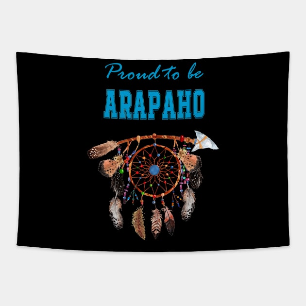 Native American Arapaho  Dreamcatcher 35 Tapestry by Barbara Jane Thomas