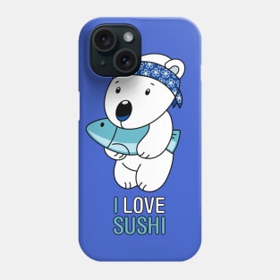 Sushi bear Phone Case