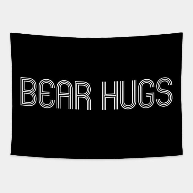 BEAR HUGS Tapestry by SquareClub