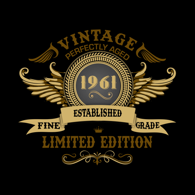 Vintage Perfectly Aged 1961 Limited Edition by Diannas