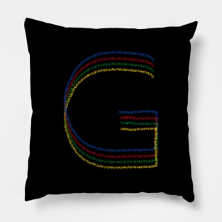 The letter G! Pillow