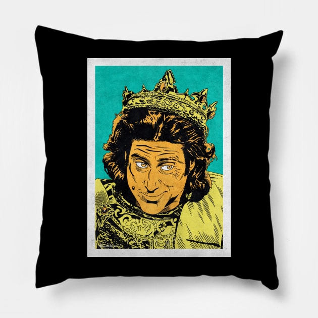 PRINCE JOHN - Robin Hood Men in Tights (Pop Art) Pillow by Famous Weirdos