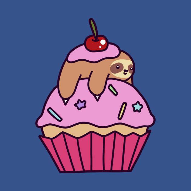 Cupcake Sloth by saradaboru