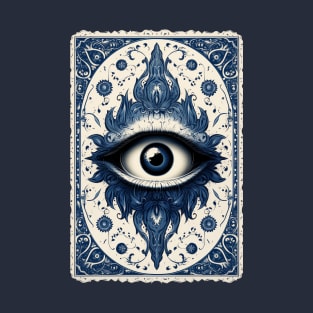 Evil Eye Tarot Card T-Shirt