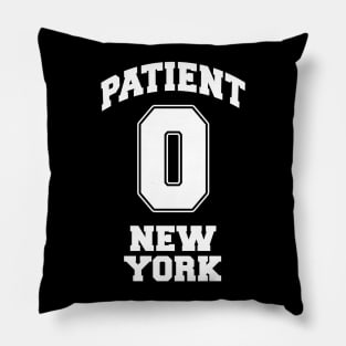 Patient Zero Zombie New York - White Pillow