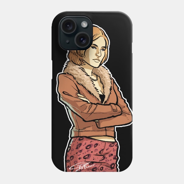 Spy Girl Phone Case by Chiara Di Francia