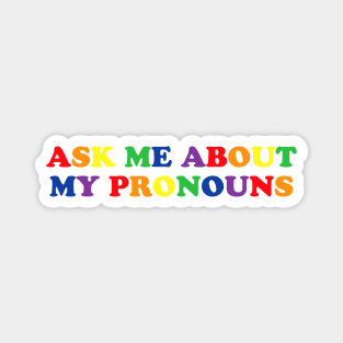 My Pronouns Magnet