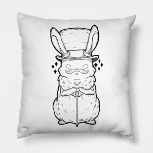 Top Hat Bunny Pillow