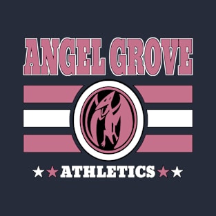 Angel Grove Athletics - Pink T-Shirt