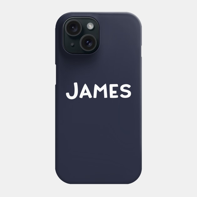 James Phone Case by Zingerydo