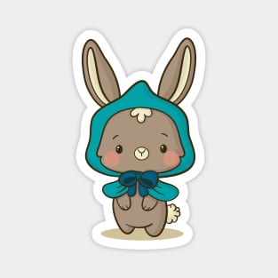 Winter bunny Magnet