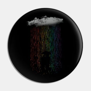 Rainbow walk Pin