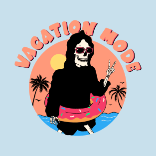 Vacation Mode Grim Reaper T-Shirt