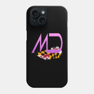 MD STATE FLAG DESIGN Phone Case