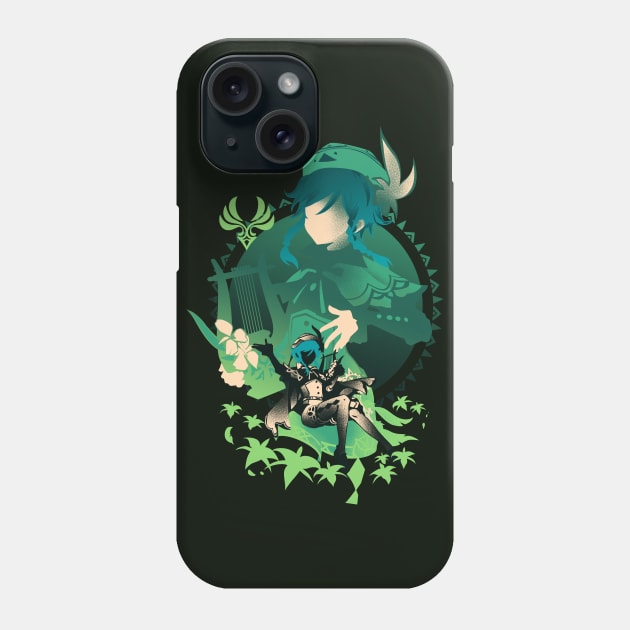 Windborne Bard Venti Phone Case by HyperTwenty