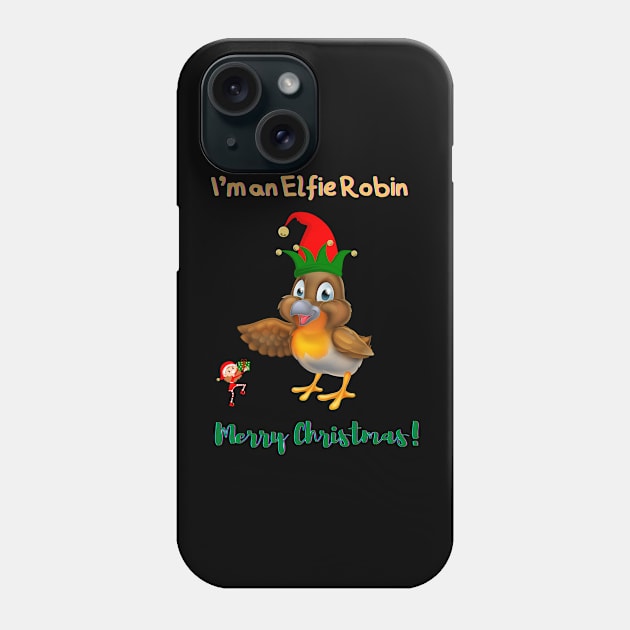 I am an Elfie Robin Phone Case by PetraKDesigns