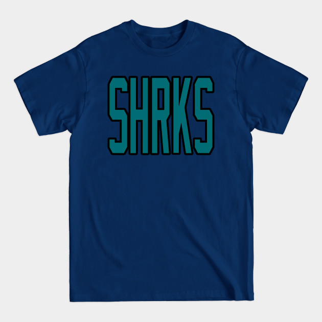 San Jose LYFE SHRKS I'd like to buy a vowel! - San Jose Sharks - T-Shirt