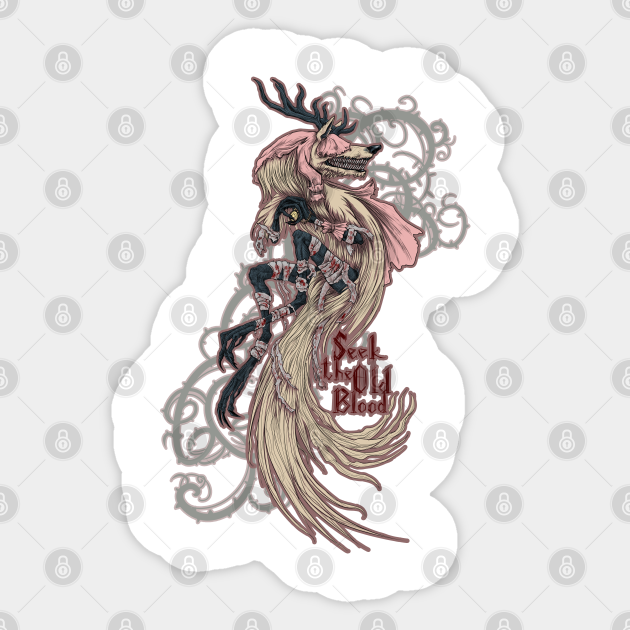 Vicar Amelia - Bloodborne - Boss - Sticker | TeePublic