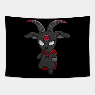 Satanic Grey Super Goat Tapestry