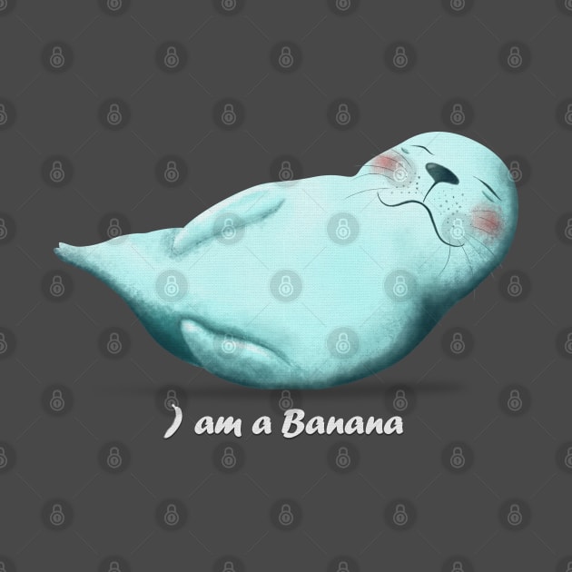 I am a banana by EGGnTEDDY