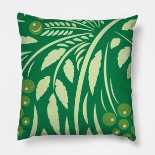 Folk floral print . Abstract flowers art , poster. Pillow