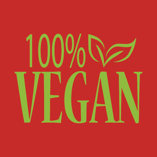 100% Vegan Design by JevLavigne