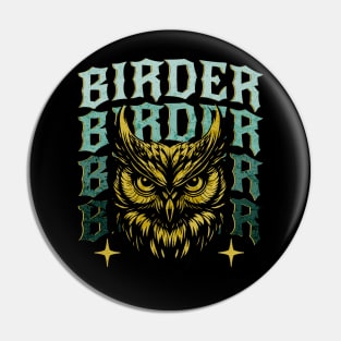 Cool Birder Pin