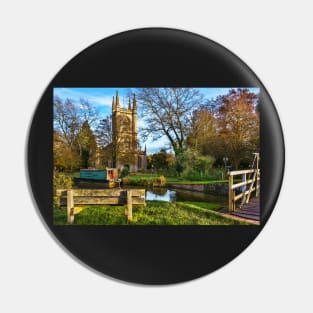 The Church By The Canal at Hungerford Pin