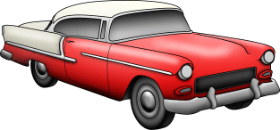 1955 Chevrolet Bel Air Magnet