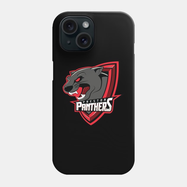 Preston Panthers eSports Logo Phone Case by BignellArt