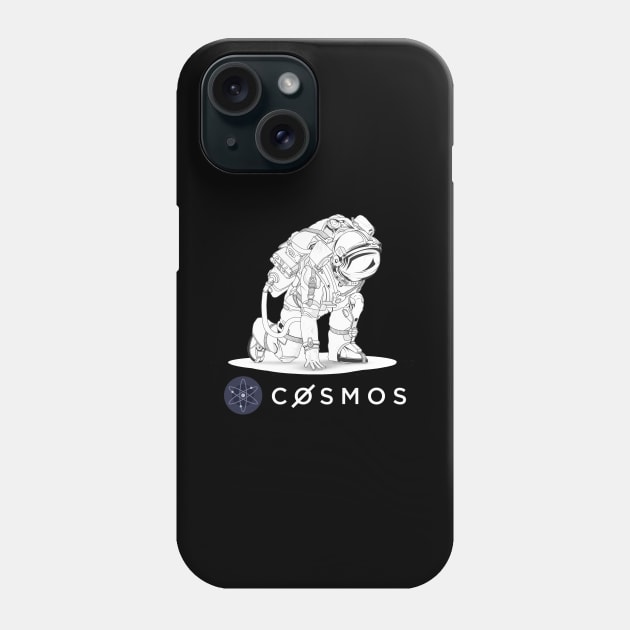 Cosmos  Crypto Cryptocurrency ATOM  coin token Phone Case by JayD World