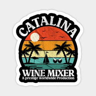 CATALINA WINE MIXER VINTAGE RETRO SUNSET Magnet