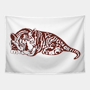 Tiger cub Tapestry