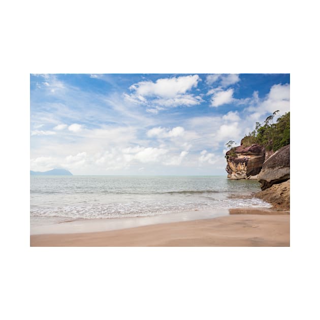 Beach at Bako national park by Juhku