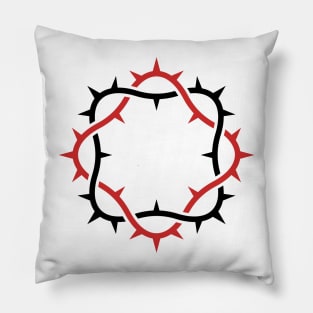 Crown of thorns of the Lord and Savior Jesus Christ. Pillow