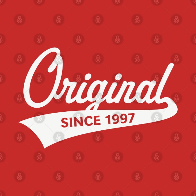 Original Since 1997 (Year Of Birth / Birthday / White) by MrFaulbaum
