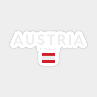 Austria flag, austrian flag Magnet