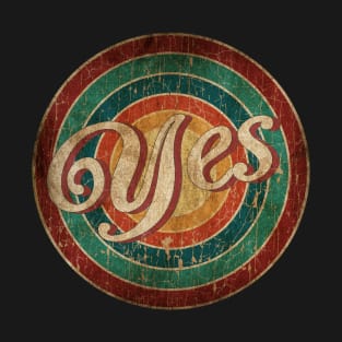 Circle Classic art - Yes T-Shirt